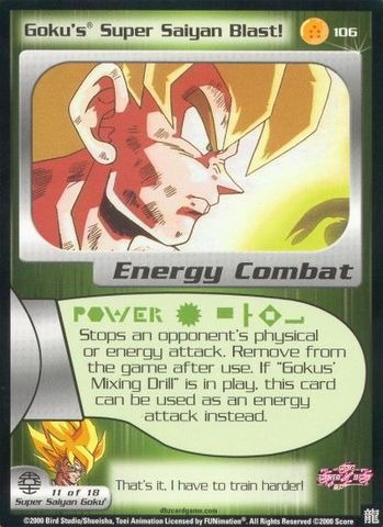 Gokus Super Saiyan Blast! - 106 - Unlimited Edition